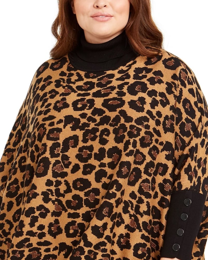 Anne klein poncho sweater top